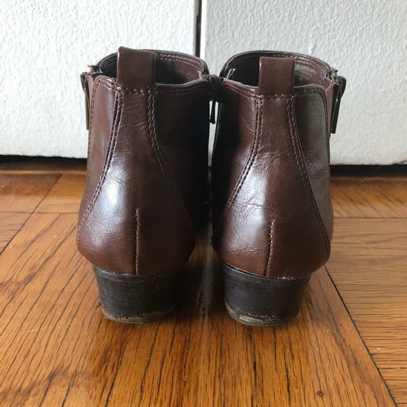 Unisa brown heeled ankle boots - Picture 4 of 6